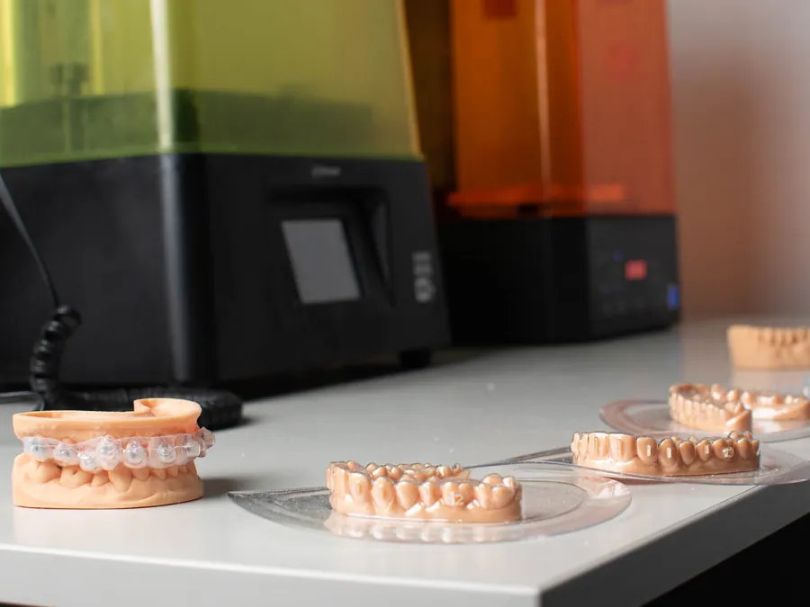 Impresión y diseño digital de modelos dentales